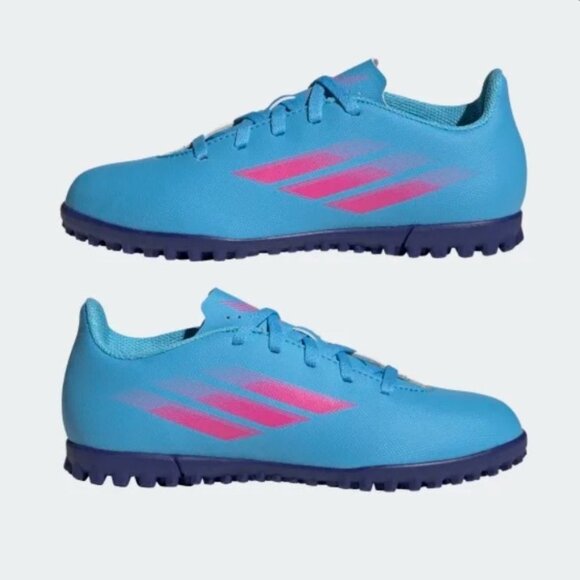 Adidas GW7532 Unisex X SPEEDFLOW.4 TURF Rush Sky